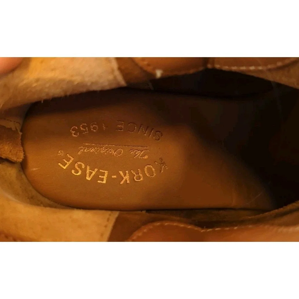 Bundle Kork Ease Brown Leather‎ Boots Booties Size 9.5 M